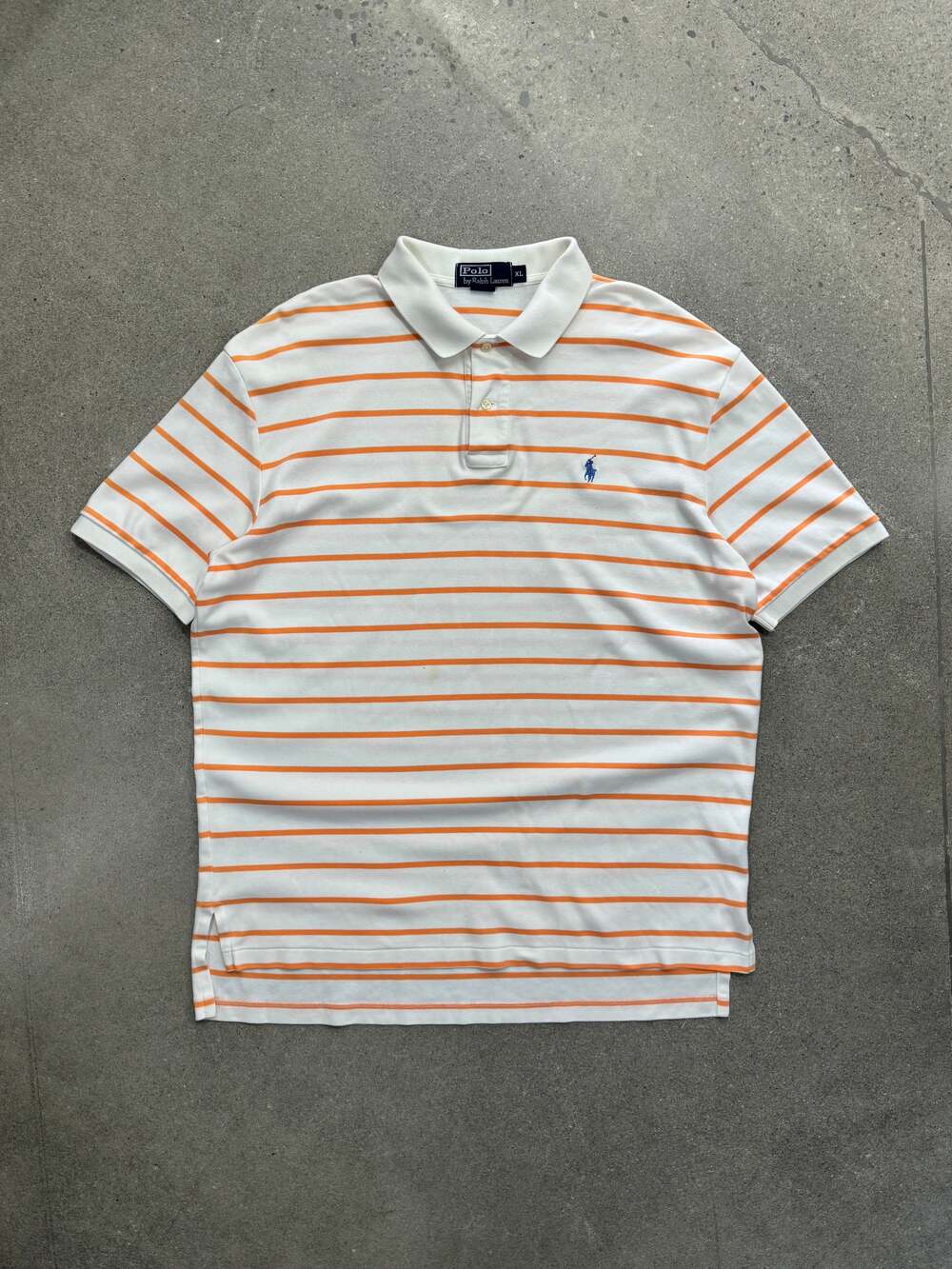 Vintage Polo By Ralph Lauren Classic Striped Polo Shirt - XL